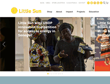 Tablet Screenshot of littlesun.com